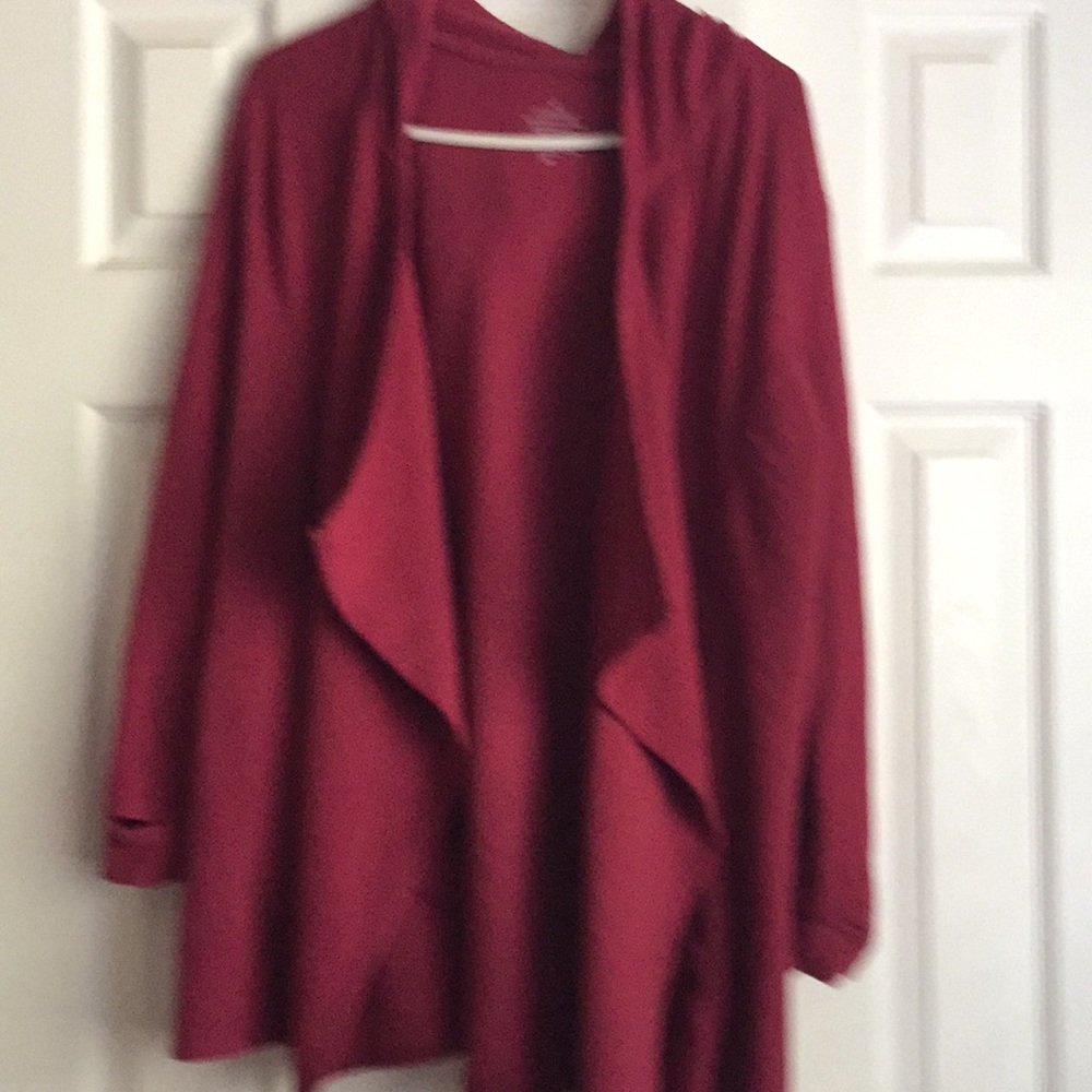 Hooded cardigan
